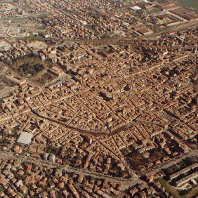 reggio centro storico aerea - QUADRATA